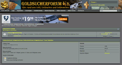 Desktop Screenshot of goldsucherforum.de